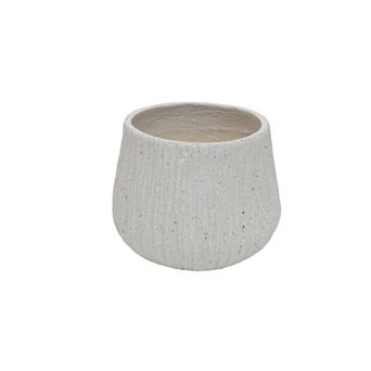 Trikiousd 11" Dia x 9.06" H Round Planters Home Garden Patio Plant Pots