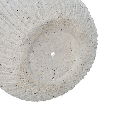 Trikiousd 11" Dia x 9.06" H Round Planters Home Garden Patio Plant Pots