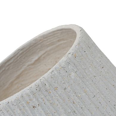 Trikiousd 11" Dia x 9.06" H Round Planters Home Garden Patio Plant Pots