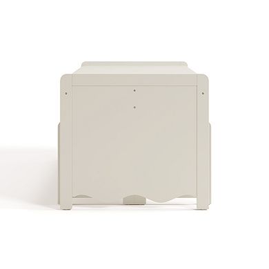 Storkcraft Casablanca Montessori 3-Piece Indoor Kids Table & Bench Set