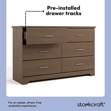 Storkcraft Brookside 6-Drawer Dresser