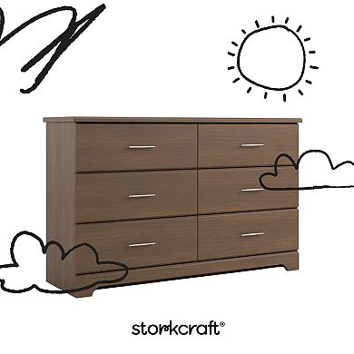 Storkcraft Brookside 6-Drawer Dresser