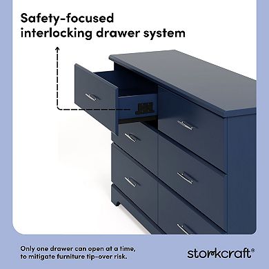 Storkcraft Brookside 6-Drawer Dresser