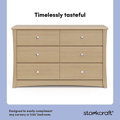 Storkcraft Crescent 6-Drawer Chest Dresser