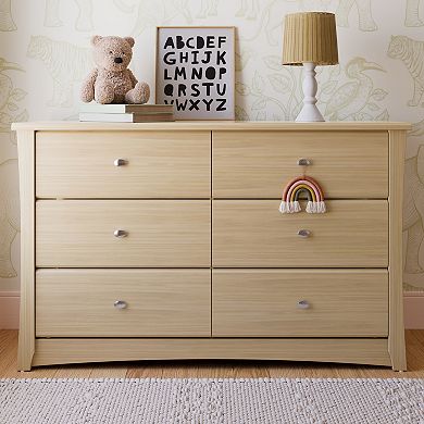 Storkcraft Crescent 6-Drawer Chest Dresser