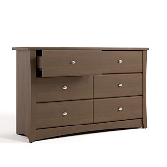 Storkcraft Crescent 6-Drawer Chest Dresser