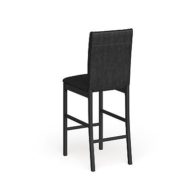 iNSPIRE Q Catania 4-Piece Counter Height Chair Set