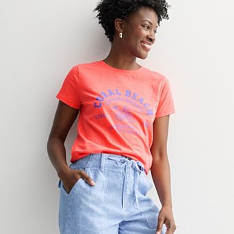 Women's Sonoma Goods For Life® Everyday Short Sleeve Crew Tee