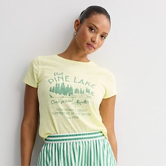 Women's Sonoma Goods For Life® Everyday Graphic Short Sleeve Crew Tee
