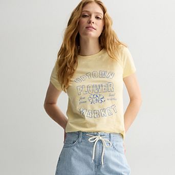 Women's Sonoma Goods For Life® Everyday Short Sleeve Crew Tee