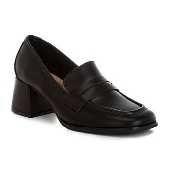 London Rag Sutapa Women's Block Heel Loafers