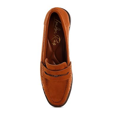 London Rag Stahla Women's Moc Toe Loafers