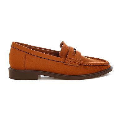 London Rag Stahla Women's Moc Toe Loafers