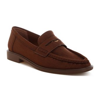 London Rag Stahla Women's Moc Toe Loafers