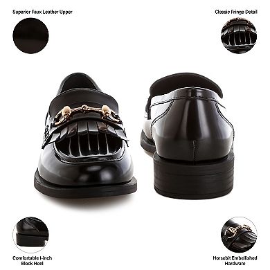 London Rag Marbin Women's Bit Loafers