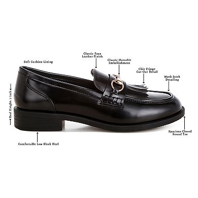 London Rag Marbin Women's Bit Loafers