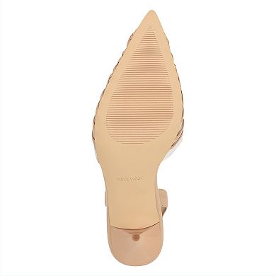 Nine West Pemma Women's Pointed Toe Slingback Pumps