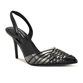 Nine West Pemma Women's Pointed Toe Slingback Pumps