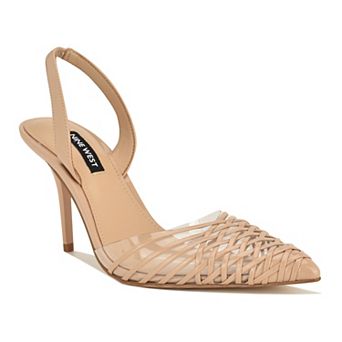 Nine West Pemma Women's Pointed Toe Slingback Pumps
