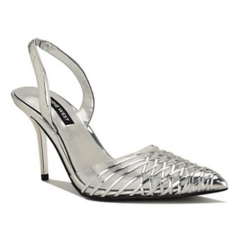 Nine West Pemma Women's Pointed Toe Slingback Pumps