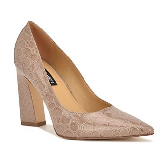 Nine West Tamant Women's Block Heel Slip-On Dress Pumps