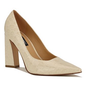 Nine West Tamant Women's Block Heel Slip-On Dress Pumps