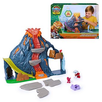 PAW Patrol Super Lava Blast Volcano Playset with 2 Figures