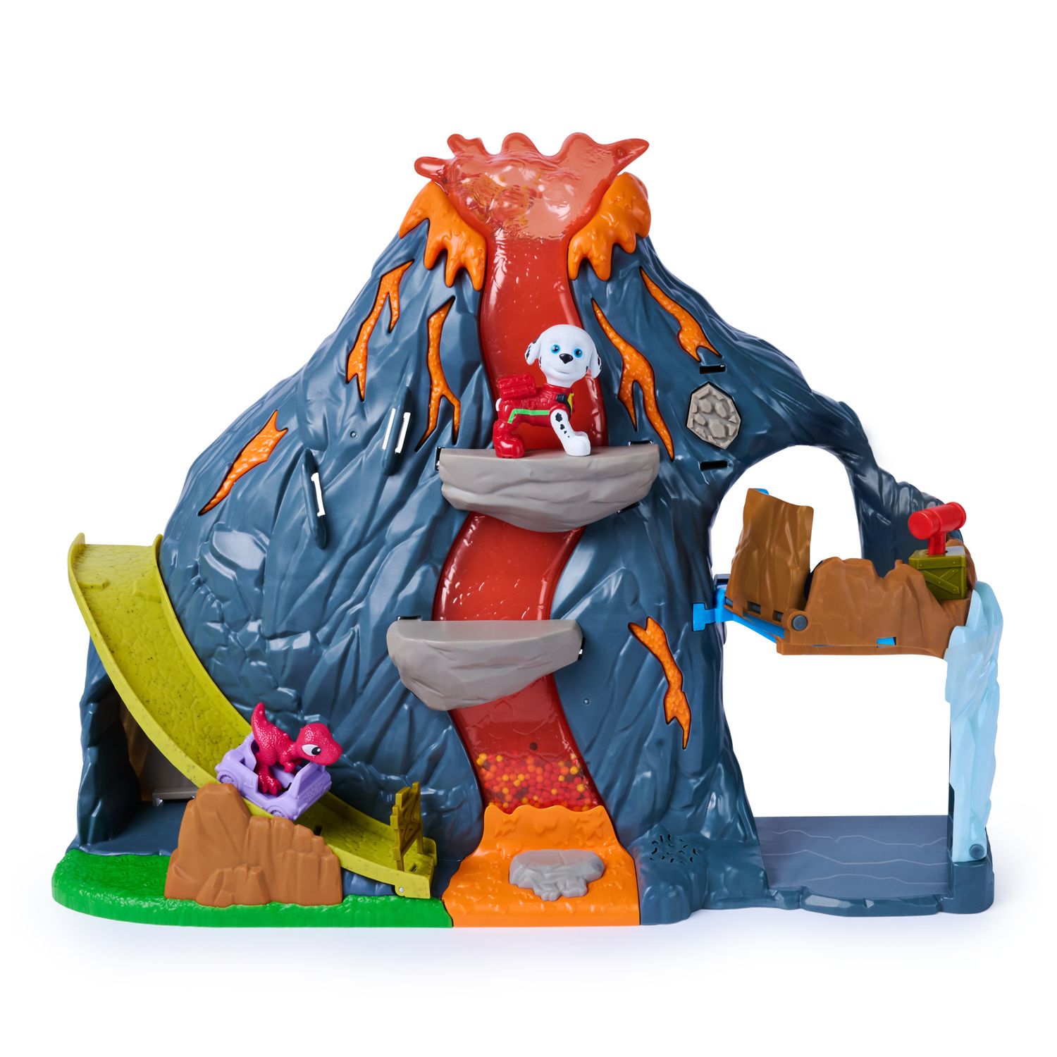 Детский игровой набор Paw Patrol Super Lava Blast Volcano Playset with 2 Figures — фото 7