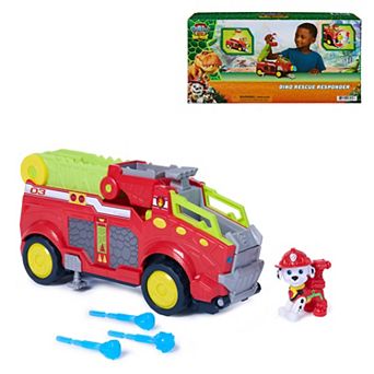 PAW Patrol Marshall's Dino Rescue Responder Firetruck Toy Car
