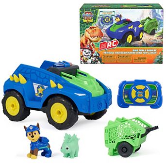 PAW Patrol Dino Tow & Dash RC Vehicle with Chase & Dinosaur Figures