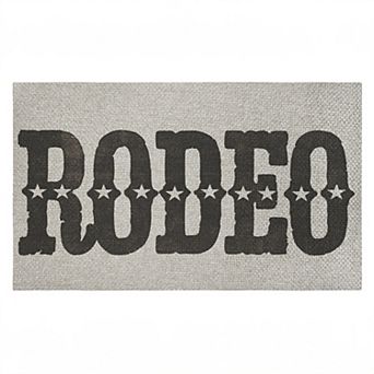 Stupell Home Decor Rodeo with Western Stars Doormat