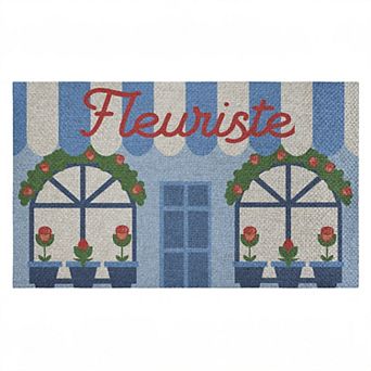 Stupell Home Decor Florist Shop Storefront Doormat