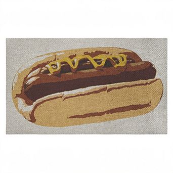 Stupell Home Decor Kitchen Pop Style Hotdog Doormat