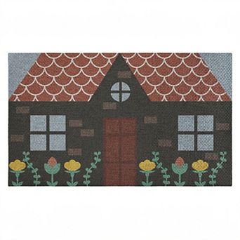 Stupell Home Decor Quaint Brick Cottage Doormat