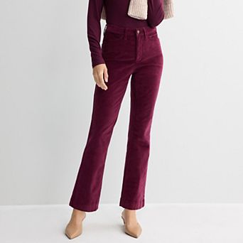 Women's Croft & Barrow® Bootcut Corduroy Pants