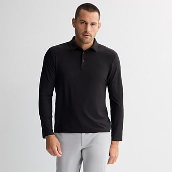 Men's FLX Wander Luxury Soft Long Sleeve Polo