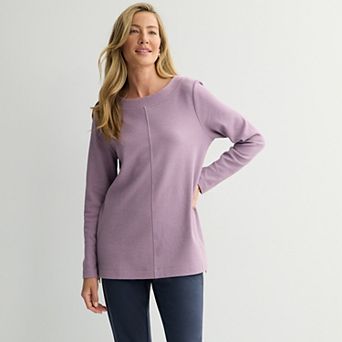 Women's Croft & Barrow® Bateau Neckline Tunic