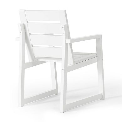 HDPE Outdoor Patio Dining Arm Chair
