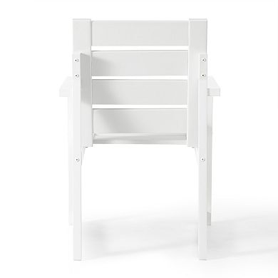 HDPE Outdoor Patio Dining Arm Chair