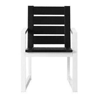 HDPE Outdoor Patio Dining Arm Chair