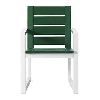 HDPE Outdoor Patio Dining Arm Chair