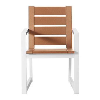 HDPE Outdoor Patio Dining Arm Chair
