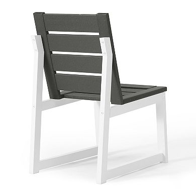 HDPE Outdoor Patio Dining Side Chair