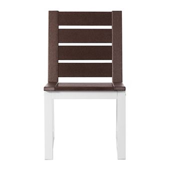 HDPE Outdoor Patio Dining Side Chair