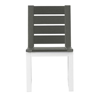 HDPE Outdoor Patio Dining Side Chair