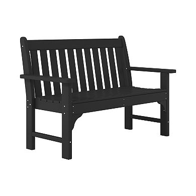 4-Piece HDPE Outdoor Patio Furniture Couch Set