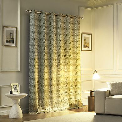Sun Zero Vernon 2-Pack Magnetic Closure 100% Blackout Grommet Curtain Panels