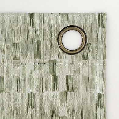 Sun Zero Vernon 2-Pack Magnetic Closure 100% Blackout Grommet Curtain Panels