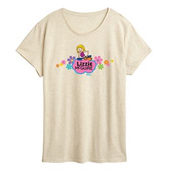 Women's Disney's Lizzie McGuire Flower Logo Graphic Tee