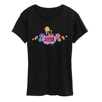 Women's Disney's Lizzie McGuire Flower Logo Graphic Tee
